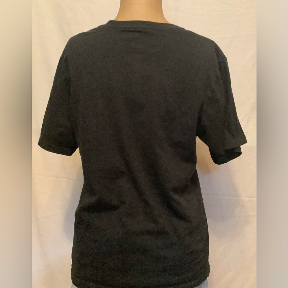 Kids Large (12-14) Vans Black and Red Checkered T-Shirt - Picture 5 of 6